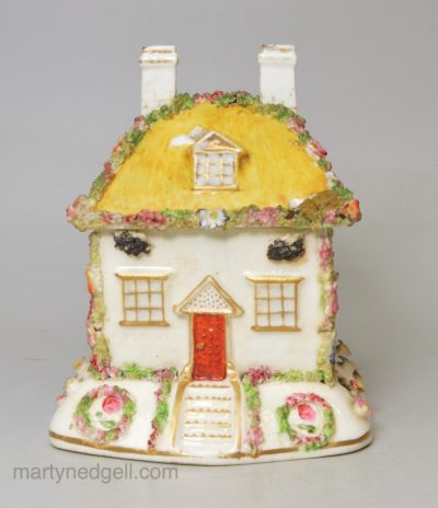 Staffordshire Porcelain Pastille burner, circa 1840