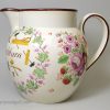 Pearlware pottery jug 'John Blackburn' a carpenter, dated 1818, probably Don Pottery
