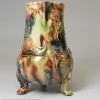 Creamware pottery jug decorated with Whieldon colours under the glaze, circa 1770