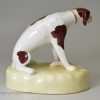 Pair of Staffordshire dismal hounds, circa 1840