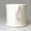 Pearlware pottery child's mug 'GEORGE', circa 1830