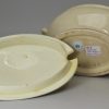 Creamware pottery sauce tureen, circa 1800