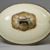 Creamware pottery sauce tureen, circa 1800