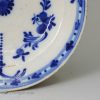 Small Dutch Delft plate, circa 1740