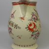 Large creamware pottery dated marriage jug, 1788