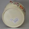 Large creamware pottery dated marriage jug, 1788