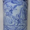 Large Dutch Delft tankard decorated with a biblical scene Hagar and Ishmael, circa 1750