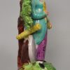 Staffordshire pearlware pottery bocage figure of the archer, circa 1820