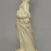 Creamware pottery candlestick, circa 1780