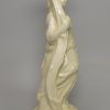 Creamware pottery candlestick, circa 1780