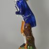 Prattware pottery figure 'The Lost Sheep Found', circa 1820