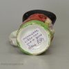 Miniature pearlware pottery Toby jug decorated with enamels over the glaze, circa 1820