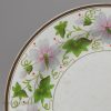 Wedgwood pearlware pottery plate with hand painted border, circa 1820