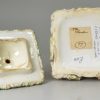 Staffordshire porcelain cottage pastille burner, circa 1840