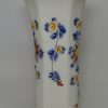 Dutch Delft vase painted with a portrait of William V, circa 1780, The White Star Pottery