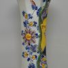 Dutch Delft vase painted with a portrait of William V, circa 1780, The White Star Pottery