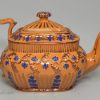 Chalcedony and lustre tea pot, circa 1830