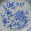 Liverpool delft soup plate, circa 1750