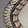 Pearlware pottery dessert dish, circa 1840, Copeland & Garrett, Staffordshire