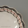 Pearlware pottery dessert dish, circa 1840, Copeland & Garrett, Staffordshire