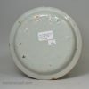 Small London delft pancake plate, circa 1740
