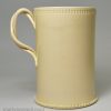 Creamware pottery tankard, circa 1780