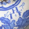 London delft marriage puzzle jug dated 1670
