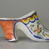 Dutch Delft shoe, circa 1750