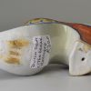 Dutch Delft shoe, circa 1750