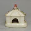 Staffordshire porcelain pastille burner, circa 1840