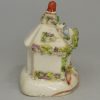 Staffordshire porcelain pastille burner, circa 1840