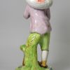 Staffordshire pearlware pottery figure 'Lost Sheep Found', circa 1820