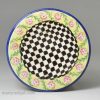 Preamware pottery snuff box painted with overglaze enamels, circa 1800