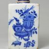 Dutch Delft tea canister, circa 1700-20
