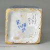 Dutch Delft tea canister, circa 1700-20