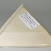Staffordshire white saltglaze stoneware triangular dish, circa 1750