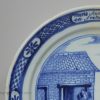 Friesian tin glaze charger dated 1726