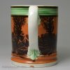 Mochaware mug on a pearlware pottery body, circa 1820
