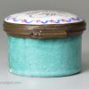 Bilston enamel box 'Who open's this oft have a Kifs', circa 1770