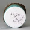 Bilston enamel box 'Who open's this oft have a Kifs', circa 1770