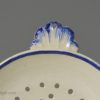 Creamware pottery strainer, circa 1800