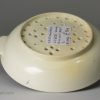 Creamware pottery strainer, circa 1800