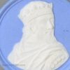 Wedgwood jasper ware disc of King Henry I, circa 1800
