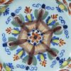 London polychrome delft Anne Gomm style plate, circa 1750