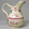 Creamware pottery jug, circa 1780