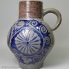 Westerwald saltglaze stoneware pottery 'GR' jug, circa 1720