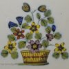 Liverpool delft tile decorated in the Fazackerly style, circa 1760