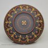 Wedgwood basalt sugar bowl and cover with encaustic decoration, circa 1790