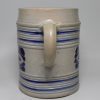 Westerwald saltglaze stoneware 'GR' mug, circa 1720
