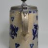 Westerwald saltglaze stoneware tankard, circa 1783